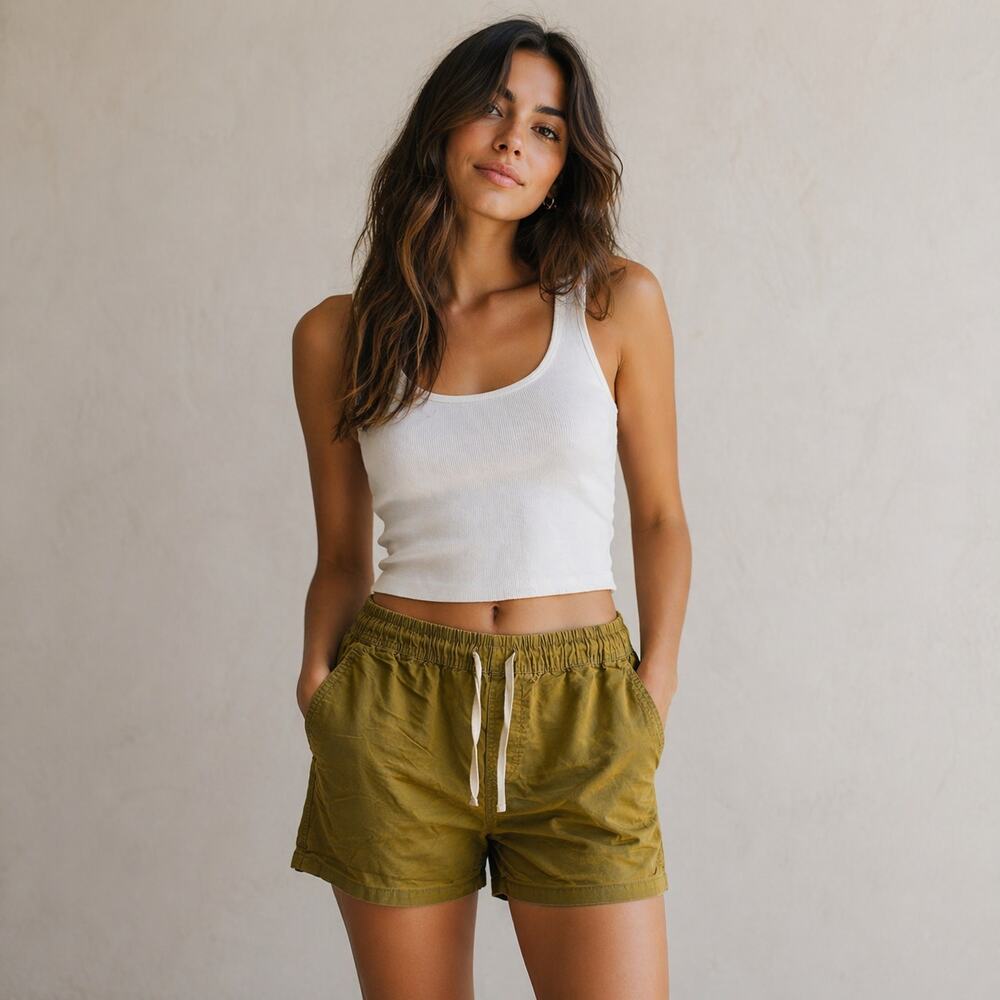 Cotton on Garments green shorts Large sustainable Beachy hiking summer